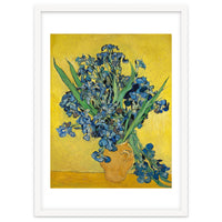 Irises. Date: May 1890, Saint-Rémy-de-Provence. Dimensions: 92.7 cm x 73.9 cm, 111.5 cm x 92.9 cm.