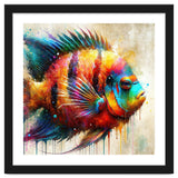 Colorful Tropical Fish Portrait thumbnail