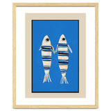 Minimal Fish On Blue thumbnail