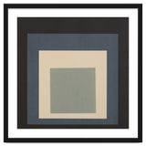 JOSEF ALBERS - HOMAGE TO THE SQUARE BEIGE GREY BLACK HIGH RESOLUTION thumbnail