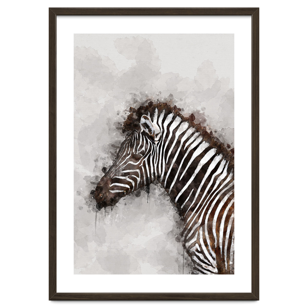 Zebra Watercolor
