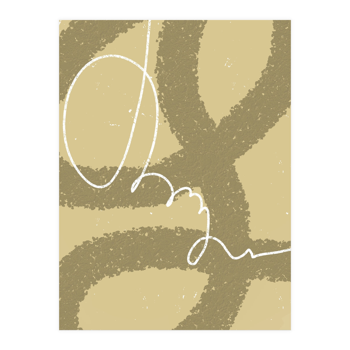 Dance of Lines on Sand Dunes (Print Only)