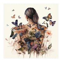 Butterfly Shoulder Bloom (Print Only)