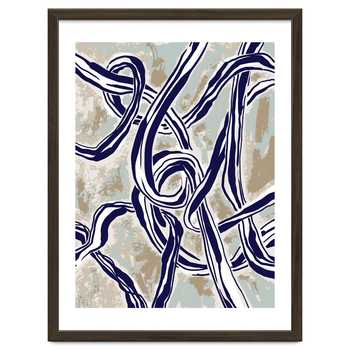 Follow the lines Abstract knots