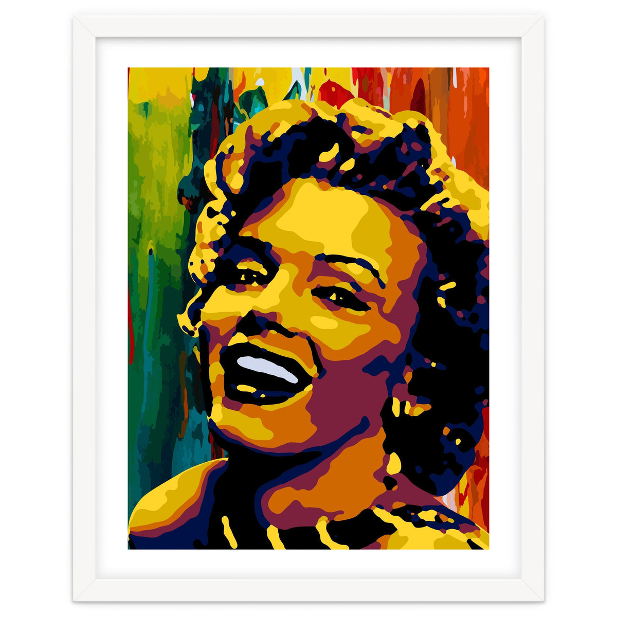 Marilyn Monroe Colorful abstract 2