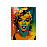 Marilyn Monroe Colorful abstract 3 (Print Only) thumbnail