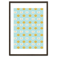 Minimalist Finn And Jake Seamless Cartoon Pattern