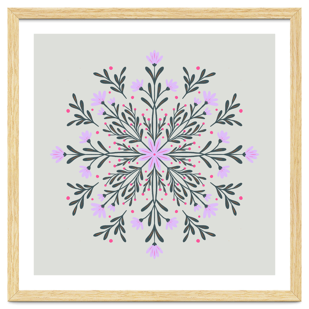 Spring Flowers Mandala