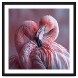 Cute Two Pink Flamingos thumbnail