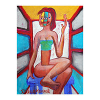 Mujer En La Silla 12 (Print Only)