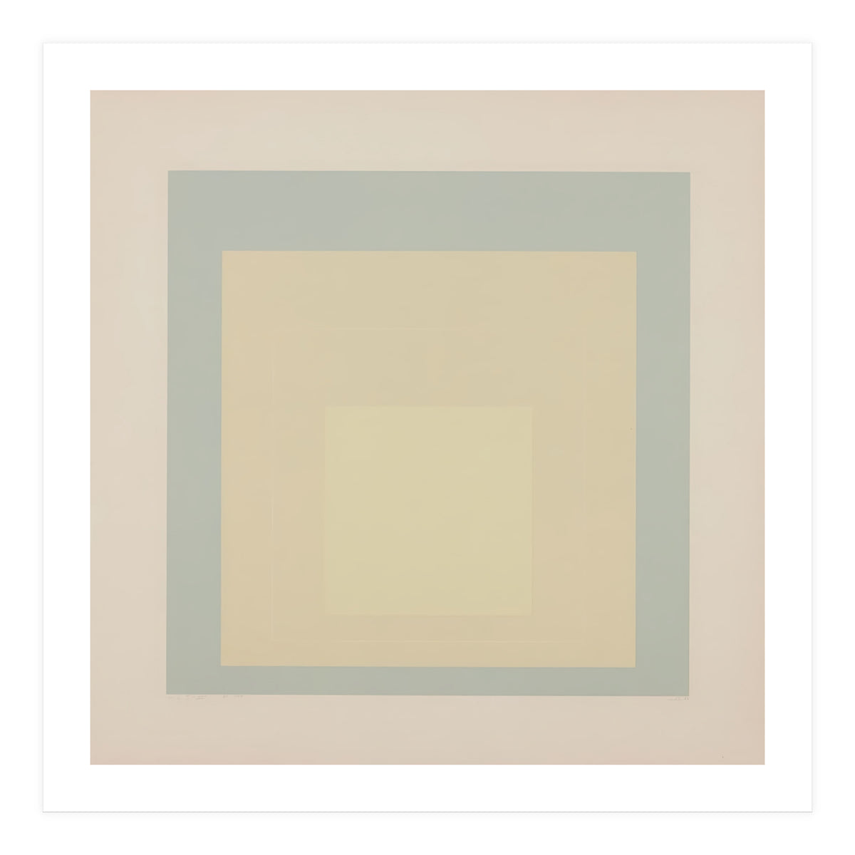 JOSEF ALBERS - HOMAGE TO THE SQUARE  (Print Only)