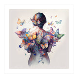 Watercolor Butterfly Embrace (Print Only) thumbnail