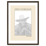 Portrait Of Patience Escalier Vincent Van Gogh Ascii Art thumbnail