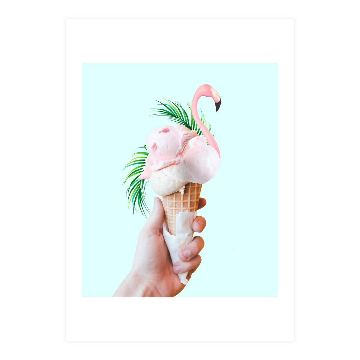 Tropical Ice Cream #society6 #decor #buyart (Print Only)