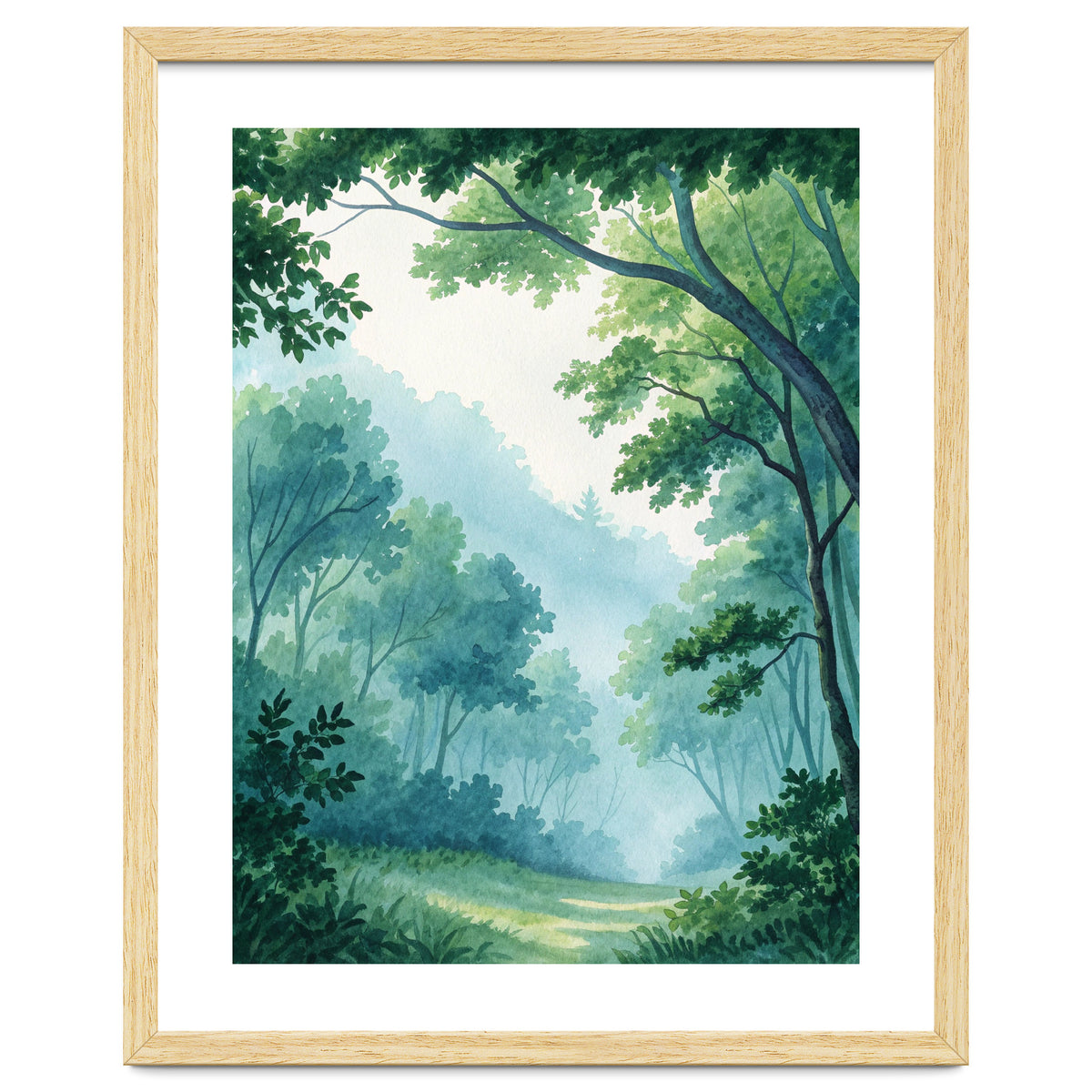 Misty Forest Canopy