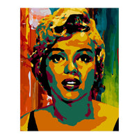 Marilyn Monroe Colorful abstract 3 (Print Only)