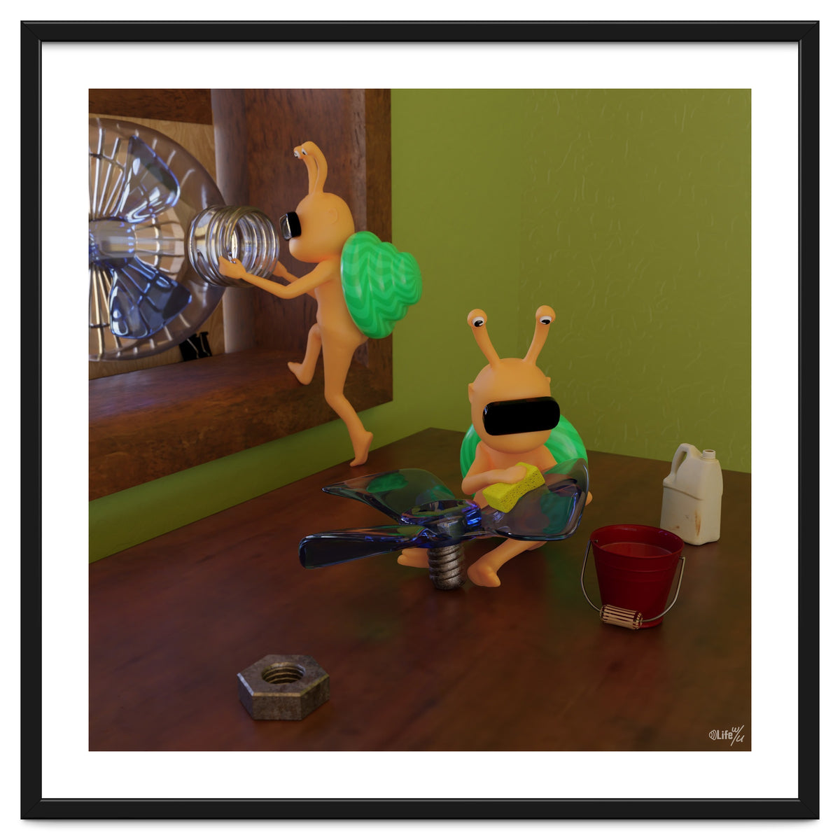 Sustainable Air Cooling System "wip" (Lwuba 036 Air Cooler 01)