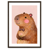 Capybara Kindergarten Nursery Art thumbnail