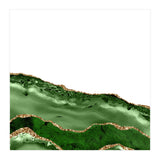Green & Gold Agate Texture 24  (Print Only) thumbnail