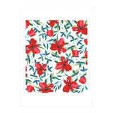 Red Blossom #society6 #decor #buyart (Print Only) thumbnail