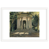 THE VILLA ADRIANA OF TIVOLI (ROME) - 1926 - OIL ON CANVAS - 0.60 X 0.70 M. thumbnail