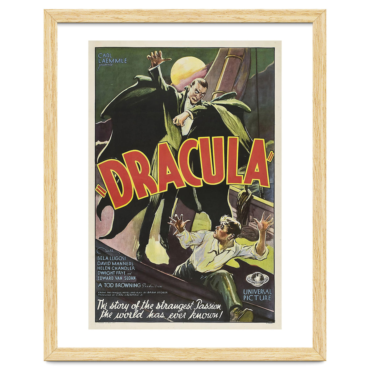 DRACULA (1931), directed by TOD BROWNING.
