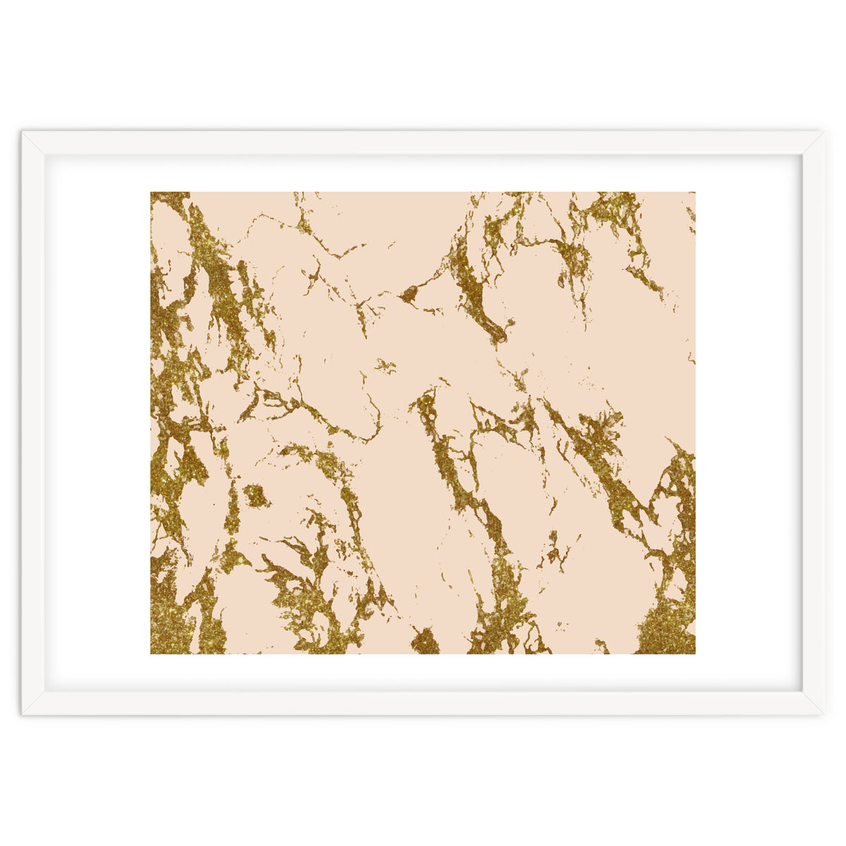 Blush & Gold Marble #society6 #decor #buyart