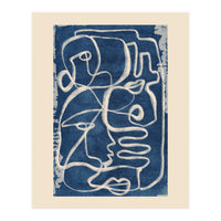 Bound By Line (indigo) (Print Only)