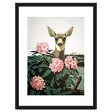 Japan, Doe in Blossom Bush thumbnail
