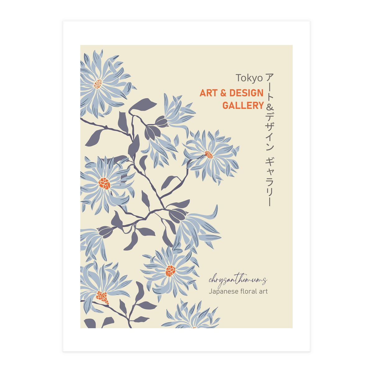 Tokyo Art & Design Gallery Floral (Print Only)