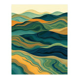 Rolling Hills of Oceania (Print Only) thumbnail