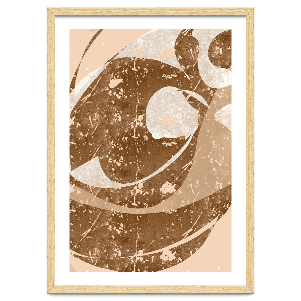Brown Abstract Clash
