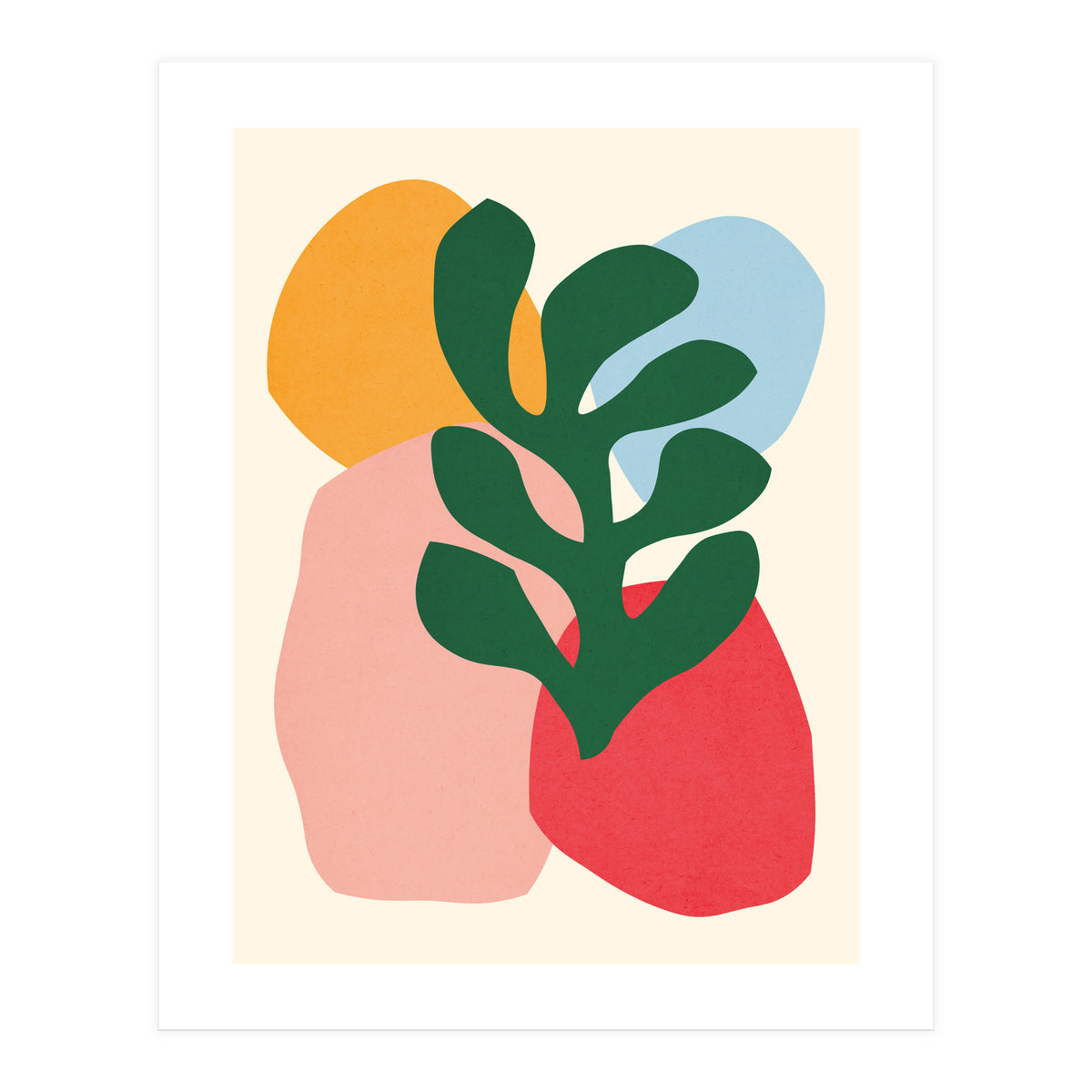 Floral matisse 9 (Print Only)