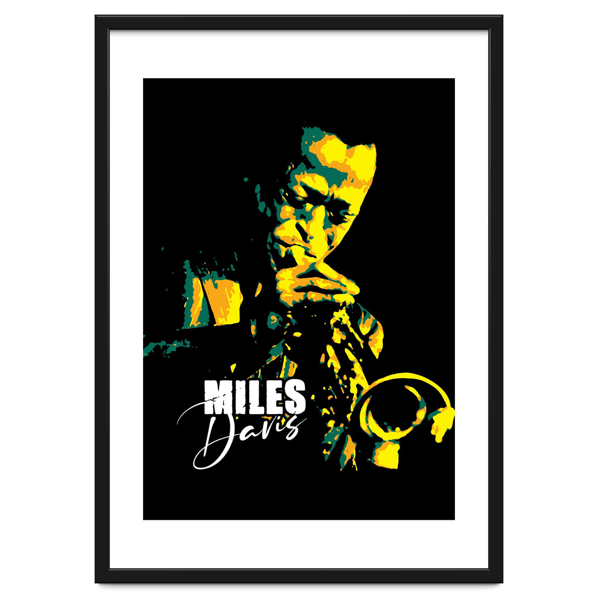Miles Davis American Jazz Trumpeter