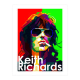 Keith Richards Pop Art WPAP (Print Only) thumbnail