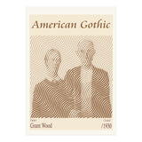 American Gothic – Grant Wood (1930) (Print Only) thumbnail