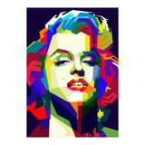 Marilyn Monroe Hollywood Icon Pop Art WPAP (Print Only) thumbnail