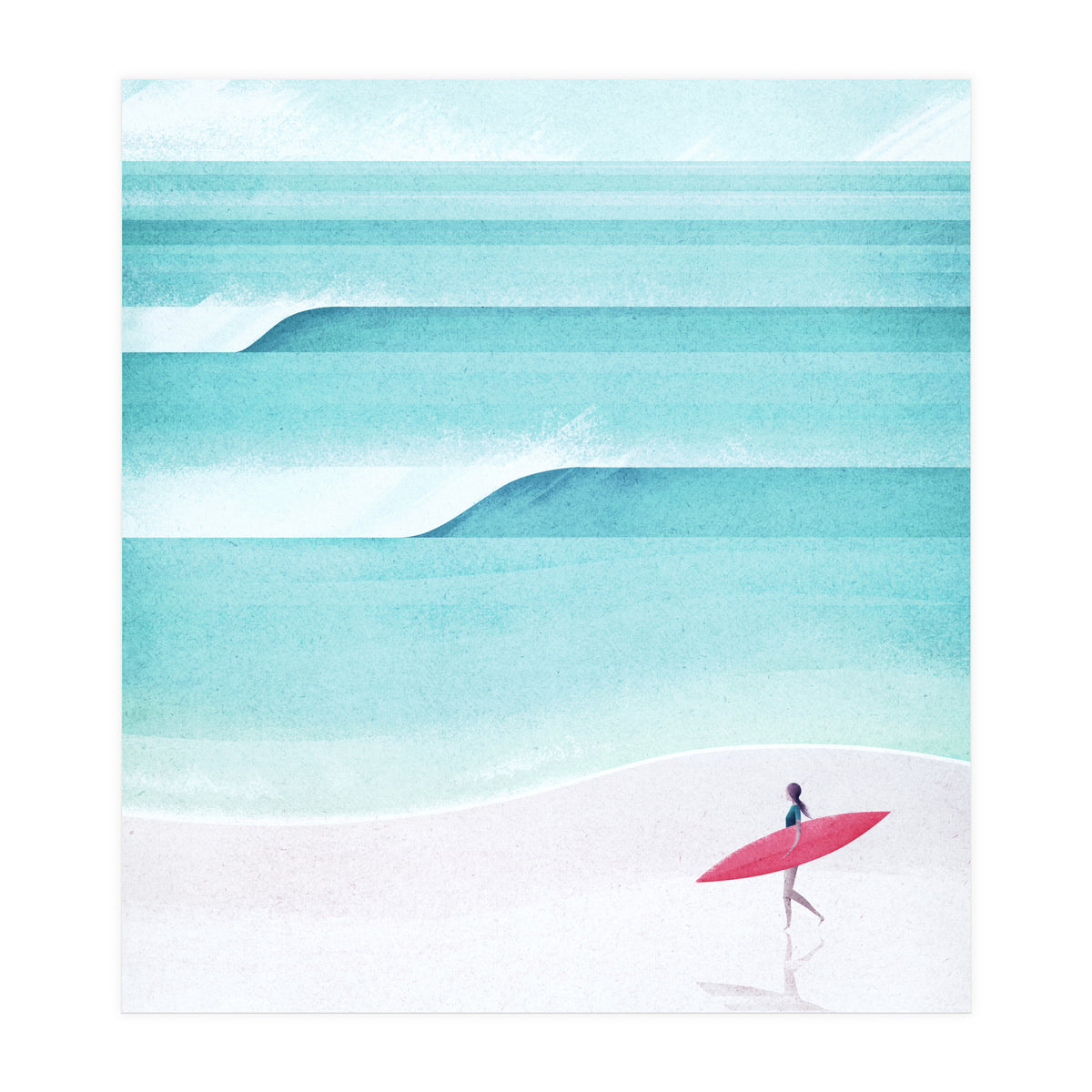 Surf Girl (Print Only)