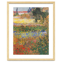 Vincent van Gogh – Flowering Garden – Classic Floral Masterpiece