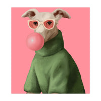 Bubblegum Pup (Print Only)