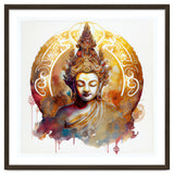 Golden Halo Buddha Portrait thumbnail