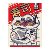 Dreaming About Sushi (Print Only)