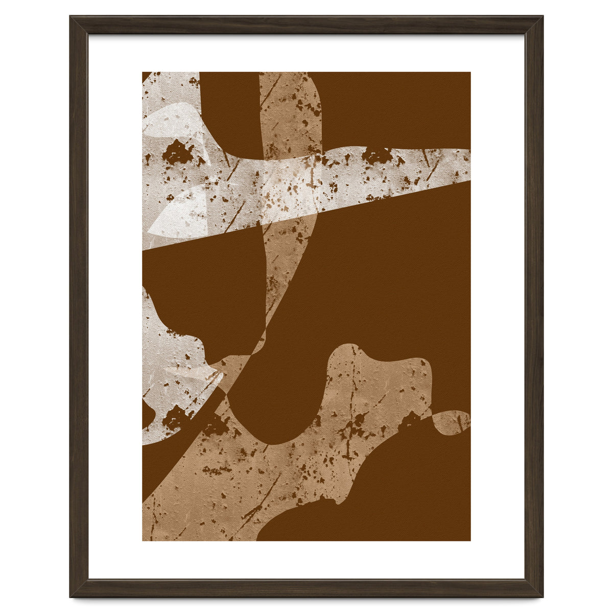 Brown Abstract Minimalist