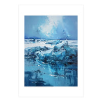 The Silent Fracture of Cerulean Giants (Print Only)