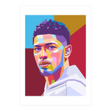 Jude Bellingham pop art portrait (Print Only) thumbnail