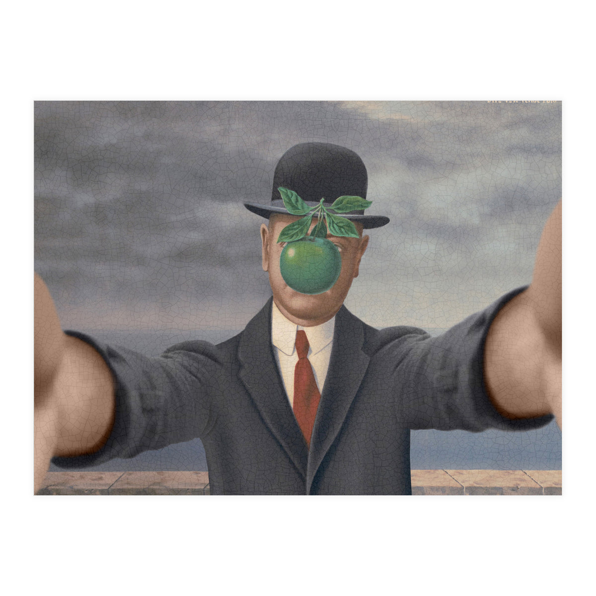 The Son Of Man - Magritte - Selfie (Print Only)