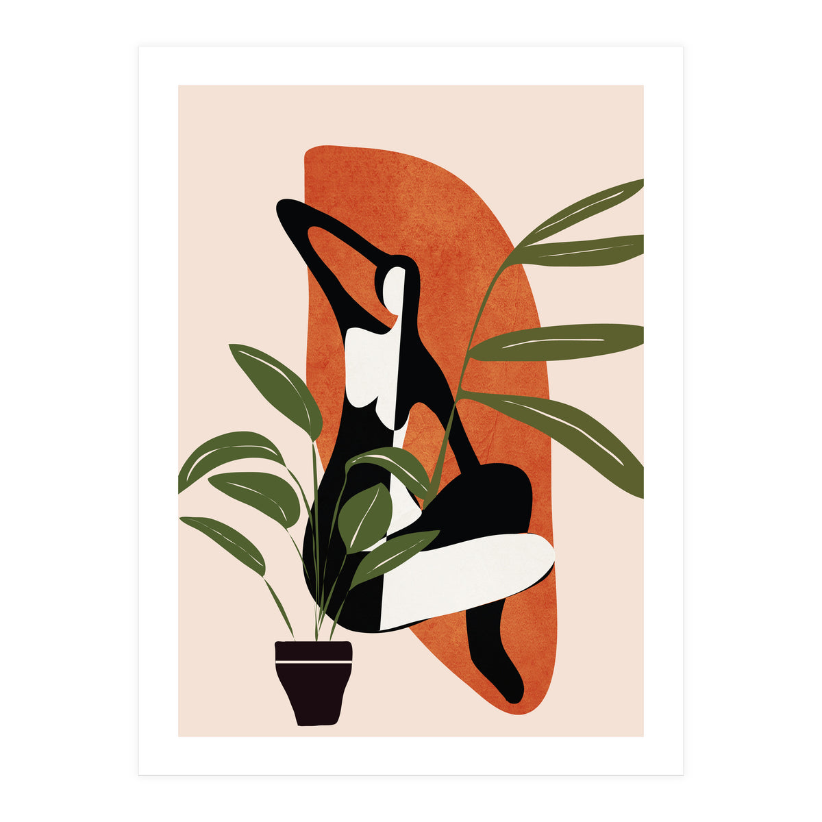 Abstract Female Figure (Print Only)