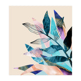 Marble Fantasy, Luxe Abstract Texture Botanical Concept, Eclectic Graphic Design Bohemian Contemporary (Print Only) thumbnail