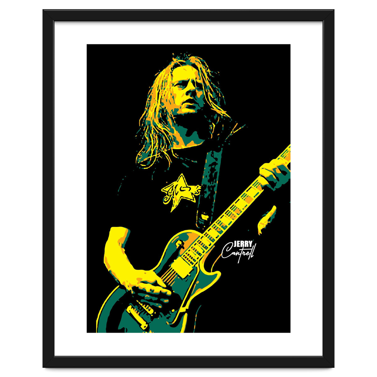 Jerry Cantrell American Heavy Metal Guitarist Legend