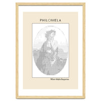 Philomela – William Adolphe Bouguereau (1861) – Ascii Art